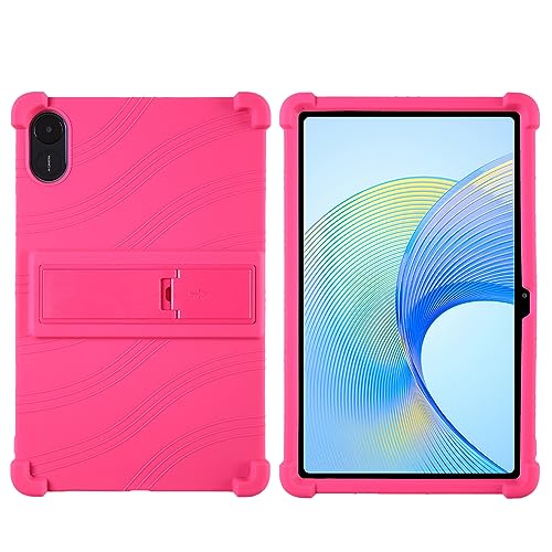 Custodia Per Honor Pad X8a - Leggera custodia protettiva antiurto per bambini morbida Case Cover per Case per Pad X8a 11 pollici rosa silicone