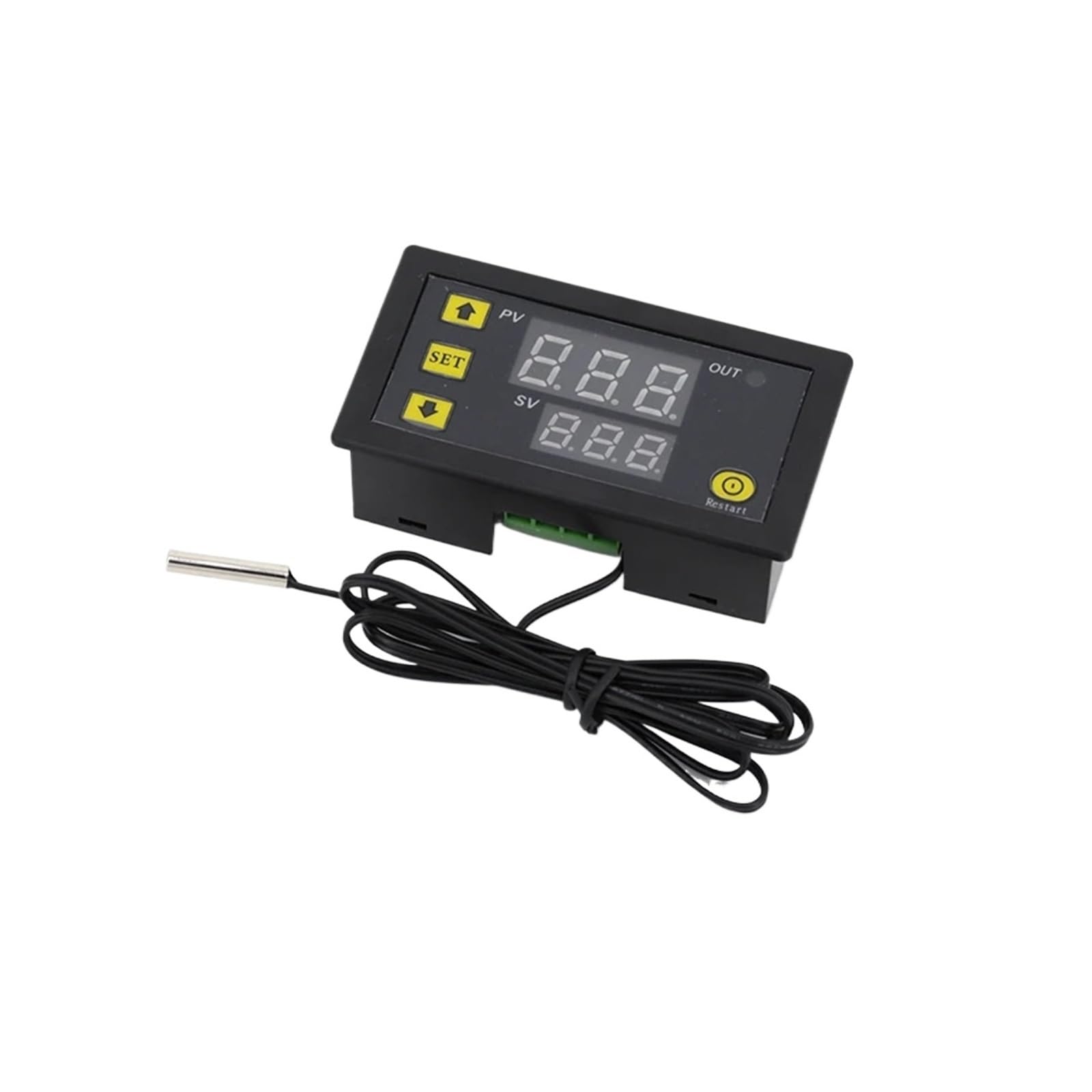 Controlador de temperatura digital W3230 12V 24 220V Termostato Regulador Control de calefacción/refrigeración Sensor termorregulador