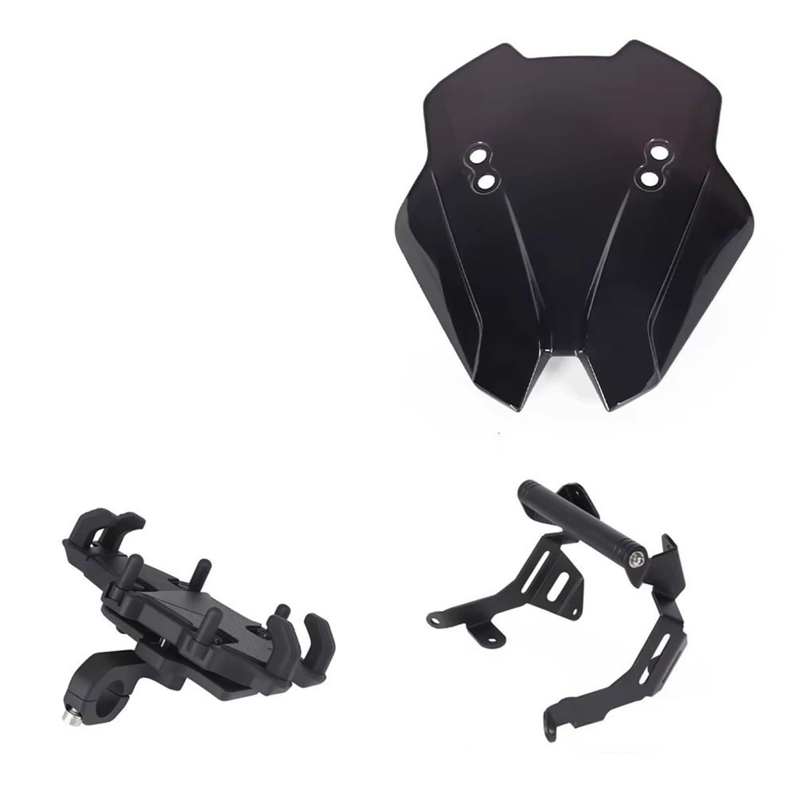 Soporte Teléfono Móvil GPS para CB750 para Hornet para 750 2023 2024 Parabrisas GPS Teléfono Soporte Viento Pantalla Deflector Extensión Sat Nav