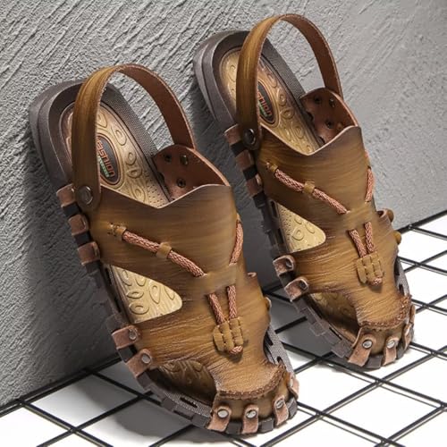 Tribal Genuine Leather Sandals4