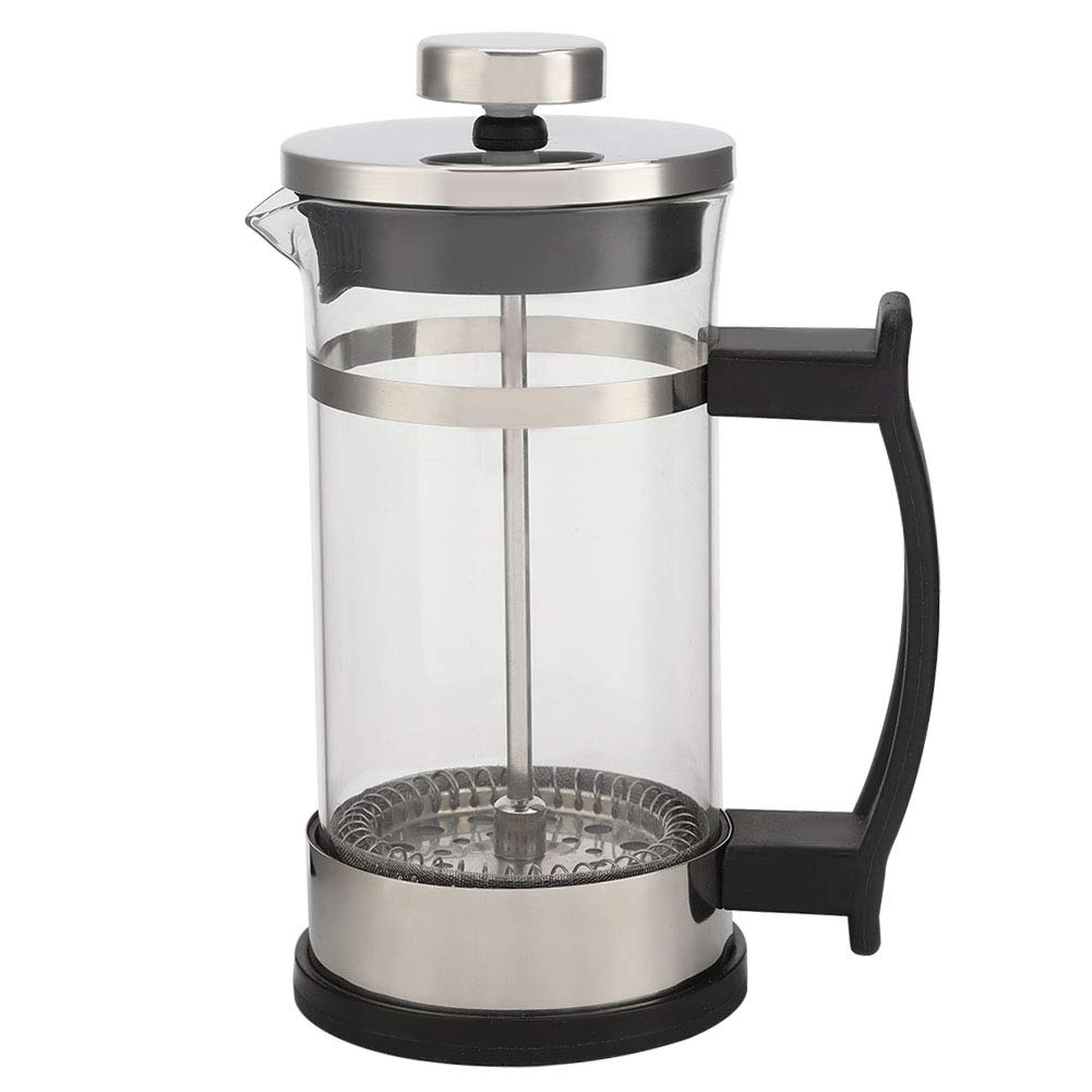 Ymiko Coffee Maker Stainless steel Coffee Pot Coffee Machine Coffee Makers with a 95 light transmittance for both