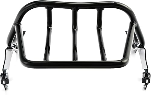 Miniatura 7 de TCT-MOTORPARTS Portaequipajes negro brillante para Harley Softail Fat Boy Breakout FXBR FLFB 114 FLFBS 2018-2025