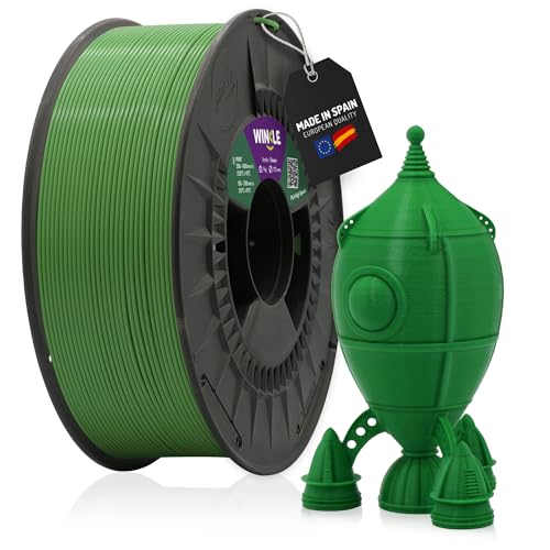 WINKLE High Speed PLA Filament (High Speed) Avocado Green | 3D Printer Filament | PLA Filament 1.75mm 1kg | PLA Green | 