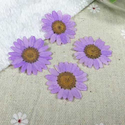 Collar con Colgante de Resina y Flores Secas miniatura 3