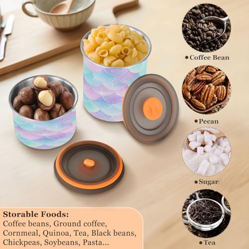 Envase de café hermético acero inoxidable 500 ml miniatura 5