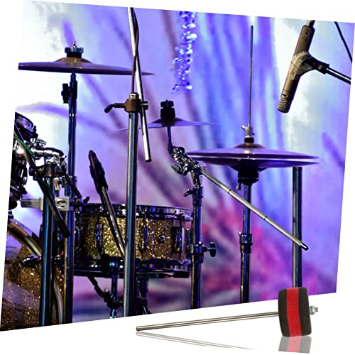 Pedal de Bombo de Metal para Batería Jazz y Bajo miniatura 4