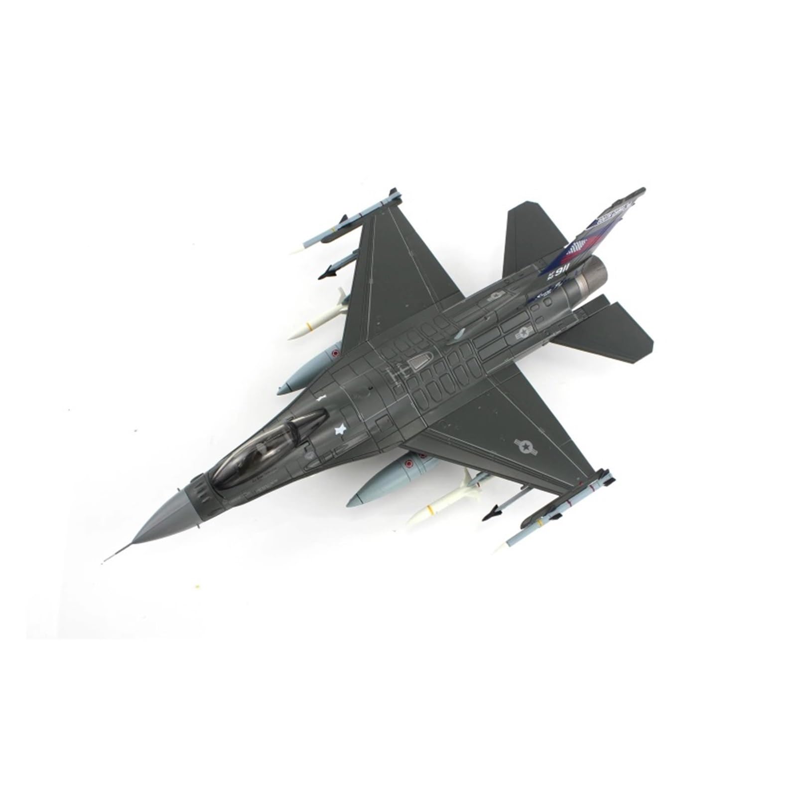ZXLIHS Modelli di Aerei Decorati 1/72 per US F-16C F16 Modello da Caccia Pressofuso in Lega Modello di Aereo Regali commemorativi Una Storia storica