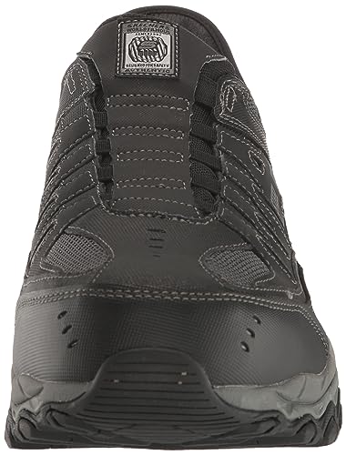 Image of Skechers Men's Hands Free Slip-ins Cankton-Faison St Industrial Shoe | Work, Slip-ins, Steel Safety Toe, Electrical Hazard, Air-Cooled Memory Foam