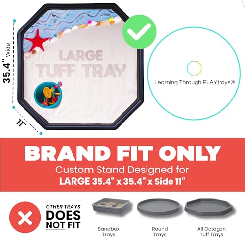 Large Adjustable Stand for 35.4 Tuff Tray (BRAND-SPECIFIC FIT ONLY)