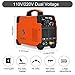 HITBOX TIG Welder 110V 220V 200A 2T 4T TIG Stick MMA IGBT Inverter High Frequency Dual Volatge Welding Machine (Model: TIG200A)