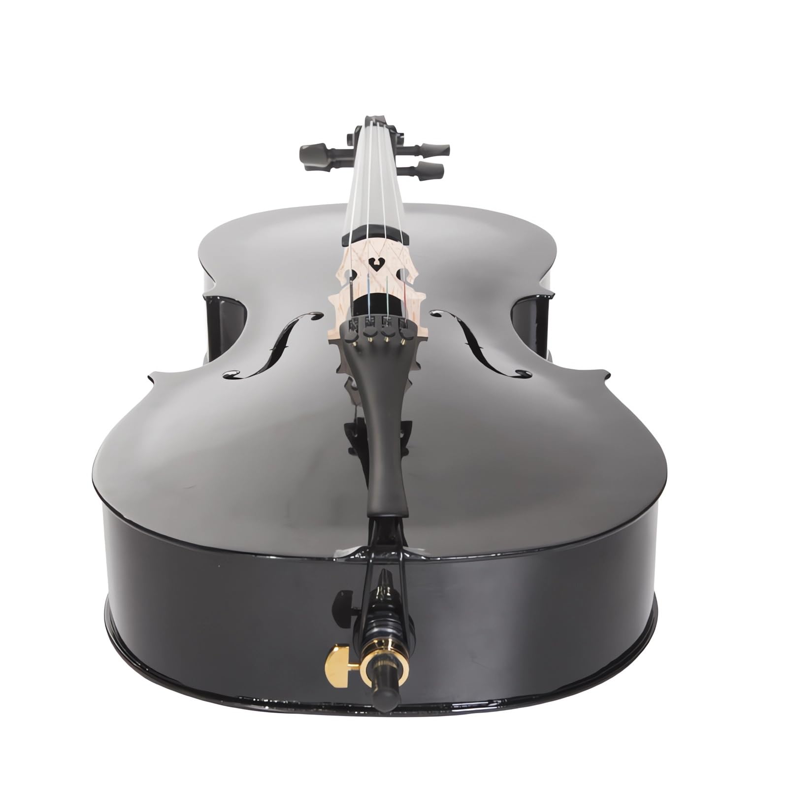 Cecilio 44 Full Size Cello Kit for Beginners Spruce Top Acoustic Cello Cello Kit withBow Stand Rosin Bag Stringed Music Instruments for School Orchestras Performances Black product thumbnail 5