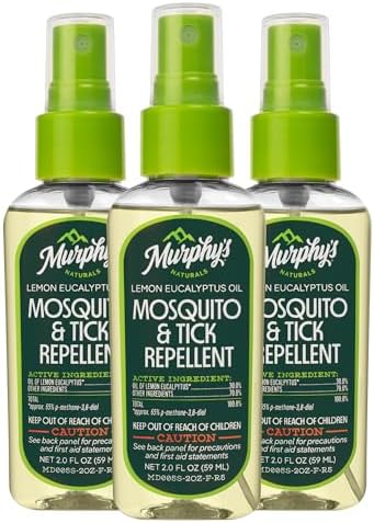 Murphy's Naturals Mosquito & Tick Bug Repellent Spray, Oil of Lem...