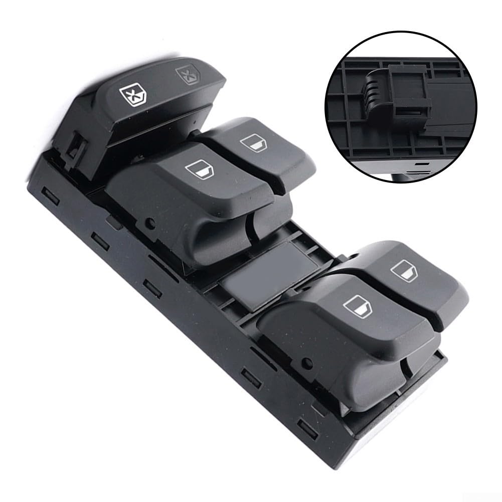 Plastica Parte di Controllo Alzacristallo Interruttore Anteriore Sinistro Lato Conducente Per A4 B8 A5 Q5 07-12 8K0959851D