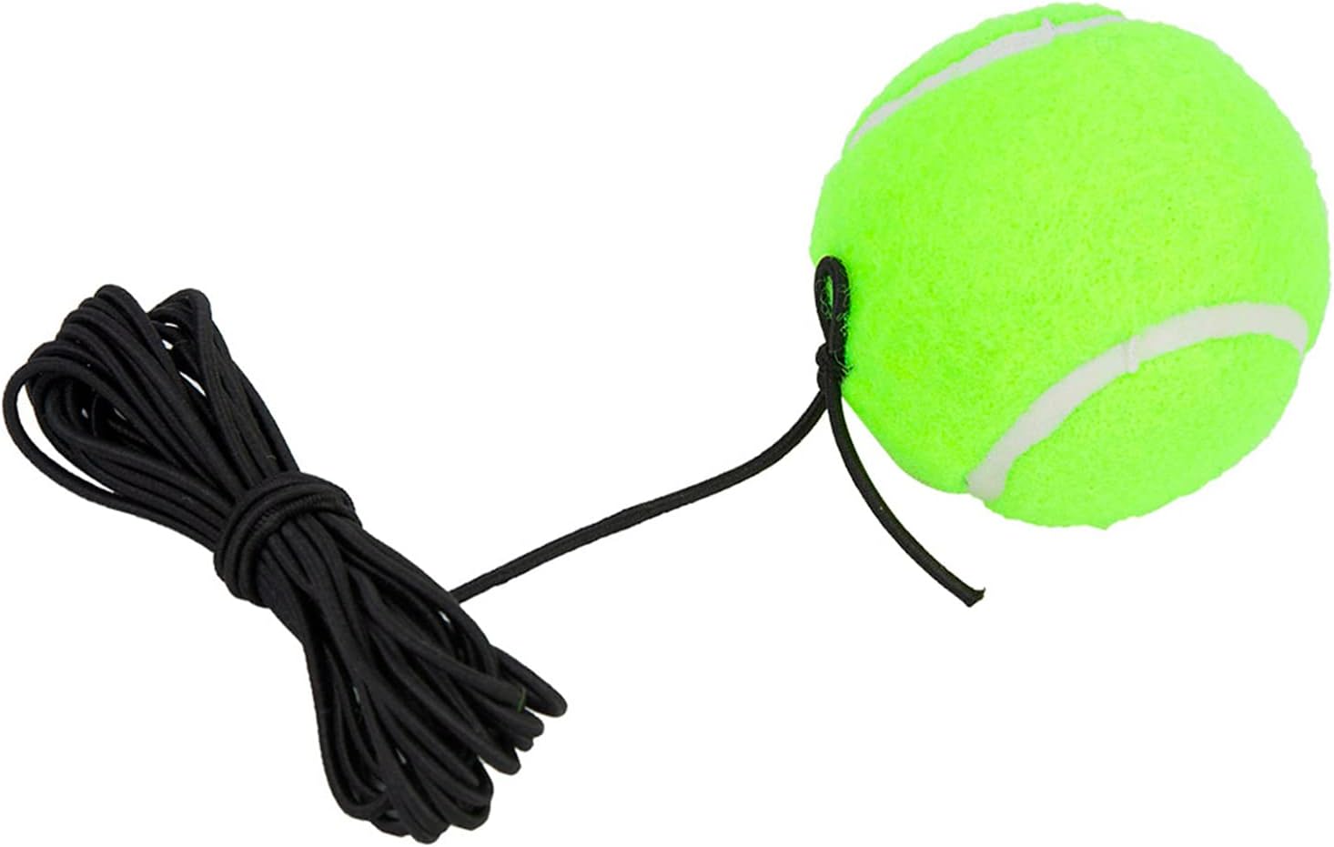 Training Tennis Ball, Elastic Rubber Band Totem Replacement with Wire for Practice Trainer String Balls Balloon Marking Stopping in Garage Tether Refill on a The Parking