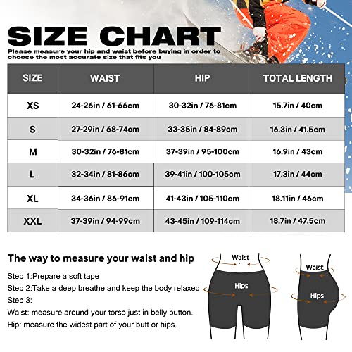 Soared 3D Protection Hip Butt Xpe Padded Shorts For Ski, Ice Skating, Snowboarding, Skateboard For Men Women Black #TOP3