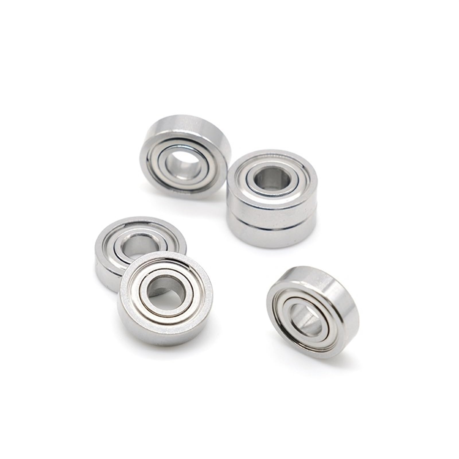 HYUJNAFZR 695ZZ Bearing 5x13x4 MM Miniature 695Z Ball Bearings 10Pcs
