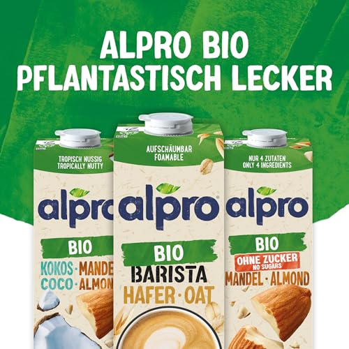 Alpro Bio Barista Haferdrink – 8 x 1 l