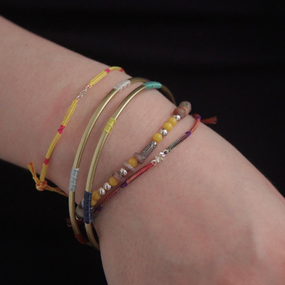 Daily Bracelet Daily Wish Thread Bracelet for Women Girlfriend 11 inches