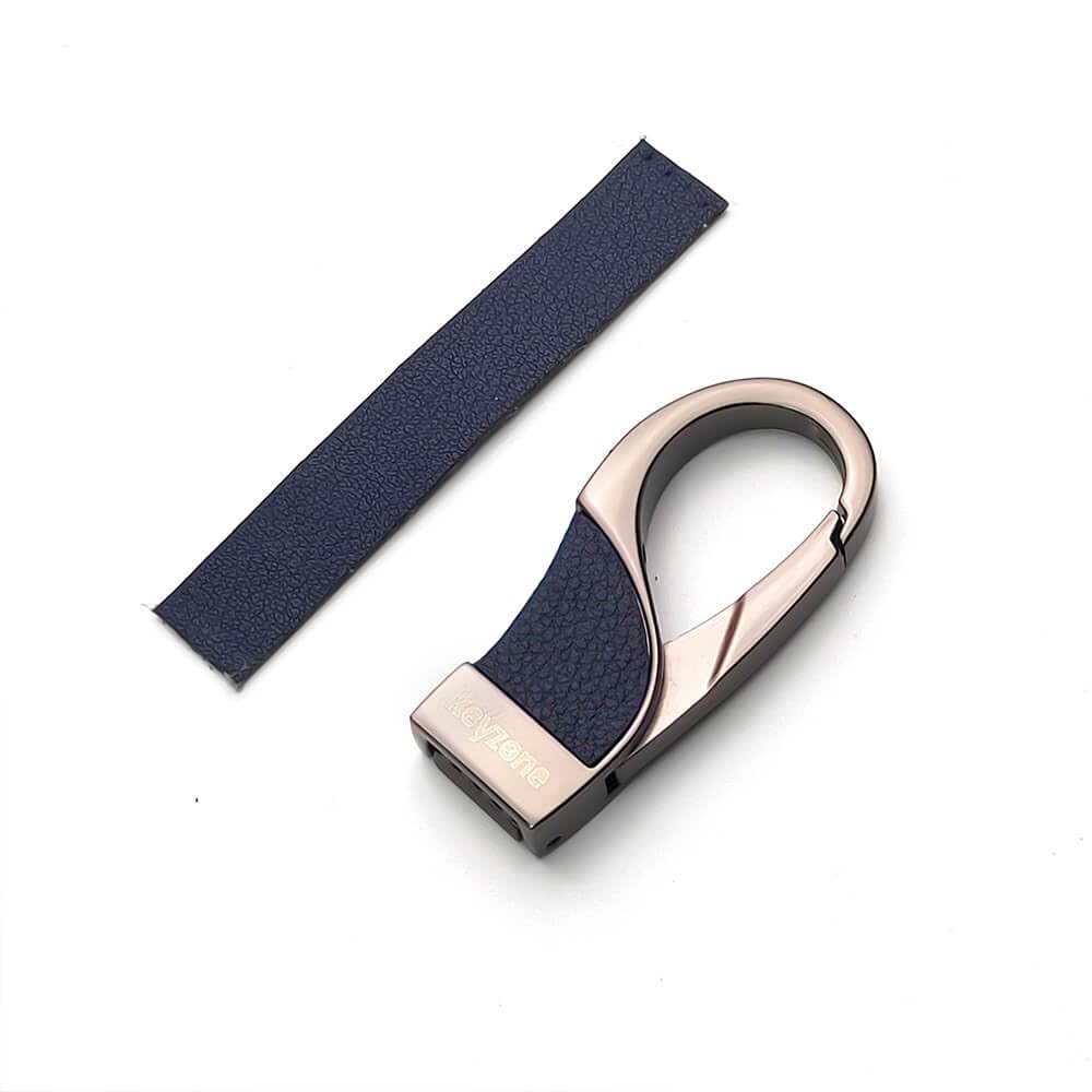 unisex d shape buckle keychain keyring keyholder for car keys