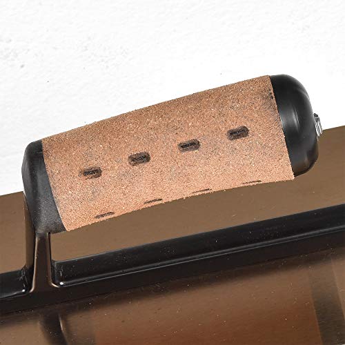 LEVEL5 12" x 4.75" Flex Drywall Curved Trowel, 0.5MM Blade | Triple-Hardened Stainless Steel, High-Impact Handle | Sheetrock Gyprock Wall-Board Plasterboard | 4-988 by LEVEL5 - Image 5