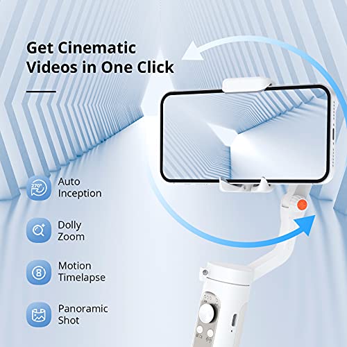 Hohem 3-Axis Gimbal Stabilizer For Smartphone - Handheld Foldable Phone Gimbal W/ Remote Control, Phone Stabilizer For Video Recording Vlog For Iphone 12 Pro Max/12/11/X/Xs/Samsung S20 - Hohem Isteady X2 thumb #3