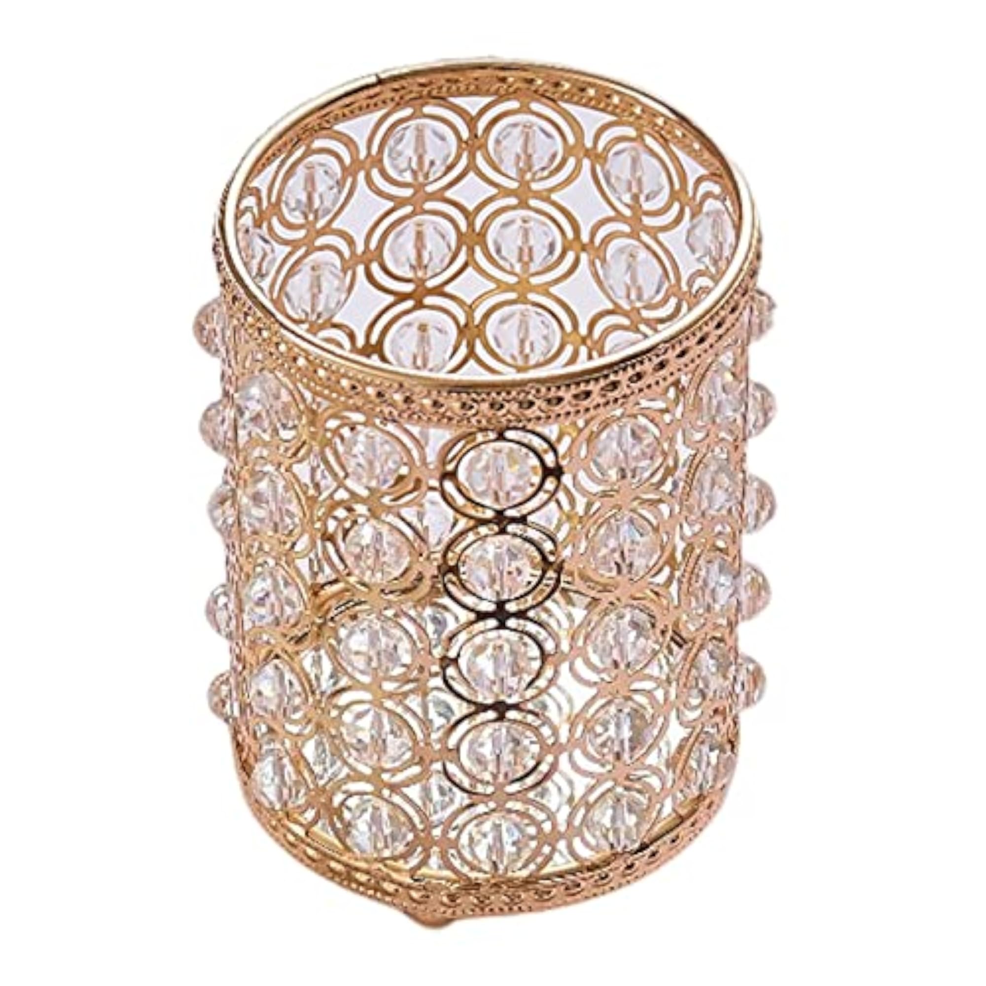Crystal Cosmetic Brushes Holder Organizer