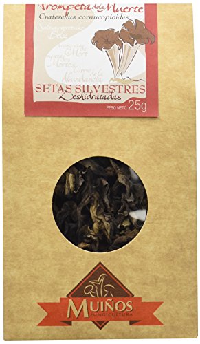 Porto Muíños Trompeta De La Muerte Deshidratada (Craterellus Cornucopioides) - 25 gr