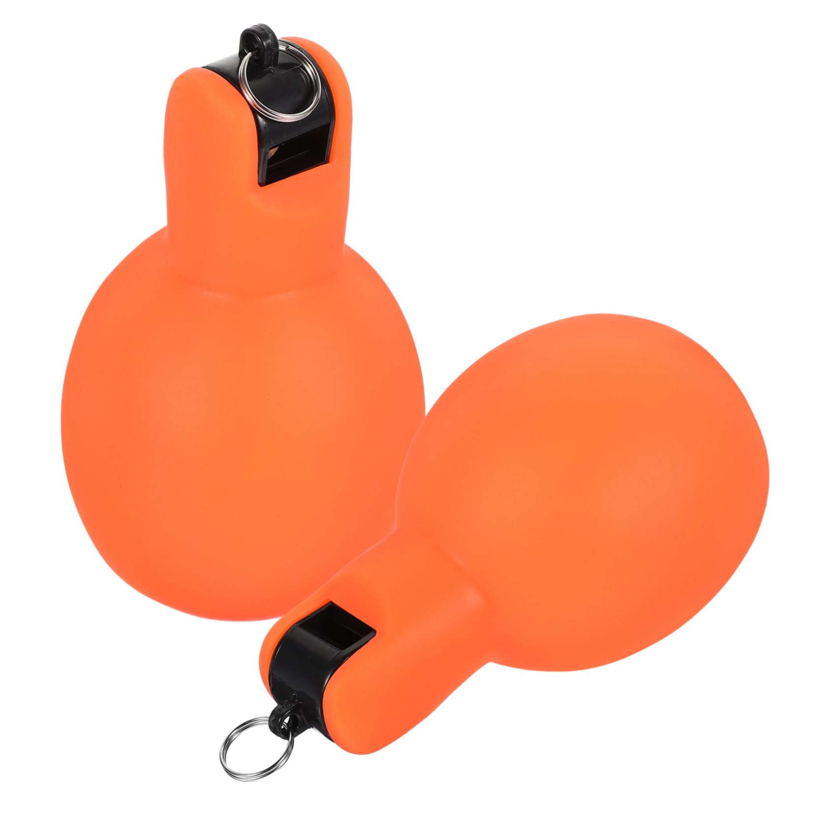 INOOMP Silbato Aire Silbato De Supervivencia De Mano Pequeño Silbato Portátil Silbato De Supervivencia para Acampar Práctico Silbato Pequeño De Polivinilo Rojo