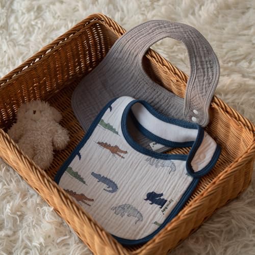 Image of Muslin Baby Bibs for Drooling and Teething,Bibs for Boys Girls