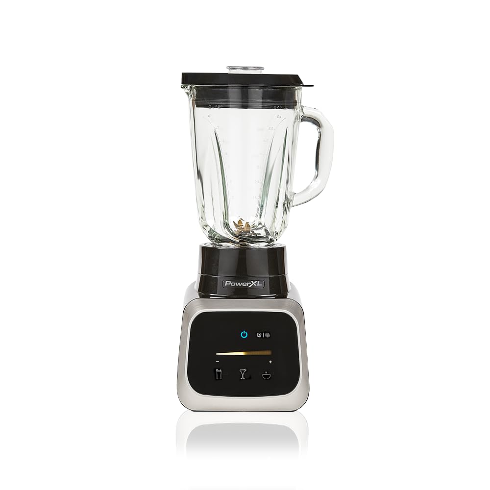 PowerXL Smart Pro Blender 2L, Smoothie Blender, Food Blender, 1000W Powerful Motor, 6-Tip Titanium Coated Blade