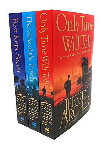 Image of Jeffrey Archer Clifton Chronicles Trilogy Collection 3 Books Box Set (Only Time Will Tell, The Sins Of The Father, Best Kept Secret)