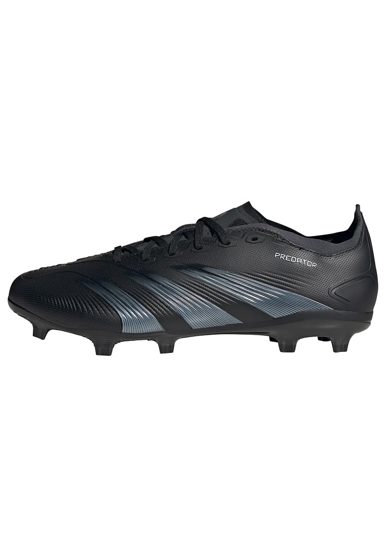 adidas Unisex - Adulto Predator League Firm Ground Football Boots, Core Black / Carbon / Core Black, 38 EU