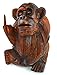 6 Inch Rude Monkey Flipping The Bird Middle Finger Wooden Statue WorldBazzar Brand