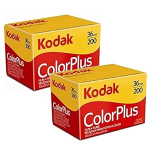 Kodak Color Plus Colour 35mm Film 36exp (Pack of 2)