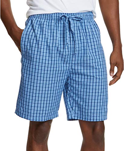 Nautica Men's Soft Woven 100% Cotton Elastic Waistband Sleep Pajama Short - Image 3