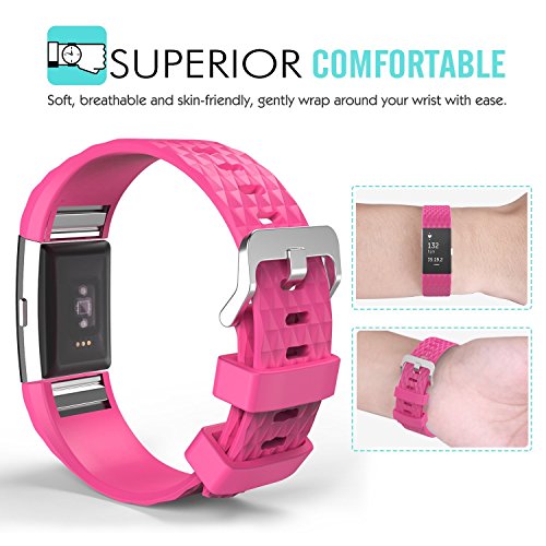 Per Fitbit Charge 2 cinturini da polso sportivi di...