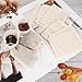 GliSun 50 Pcs Muslin Drawstring Bags Reusable Tea Bags Natural Cotton Unbleached Small Cheese Cloth Bag for Cooking Straining Soup Sachet Coffee Tea Brew Spice (4 x 3 Inches)