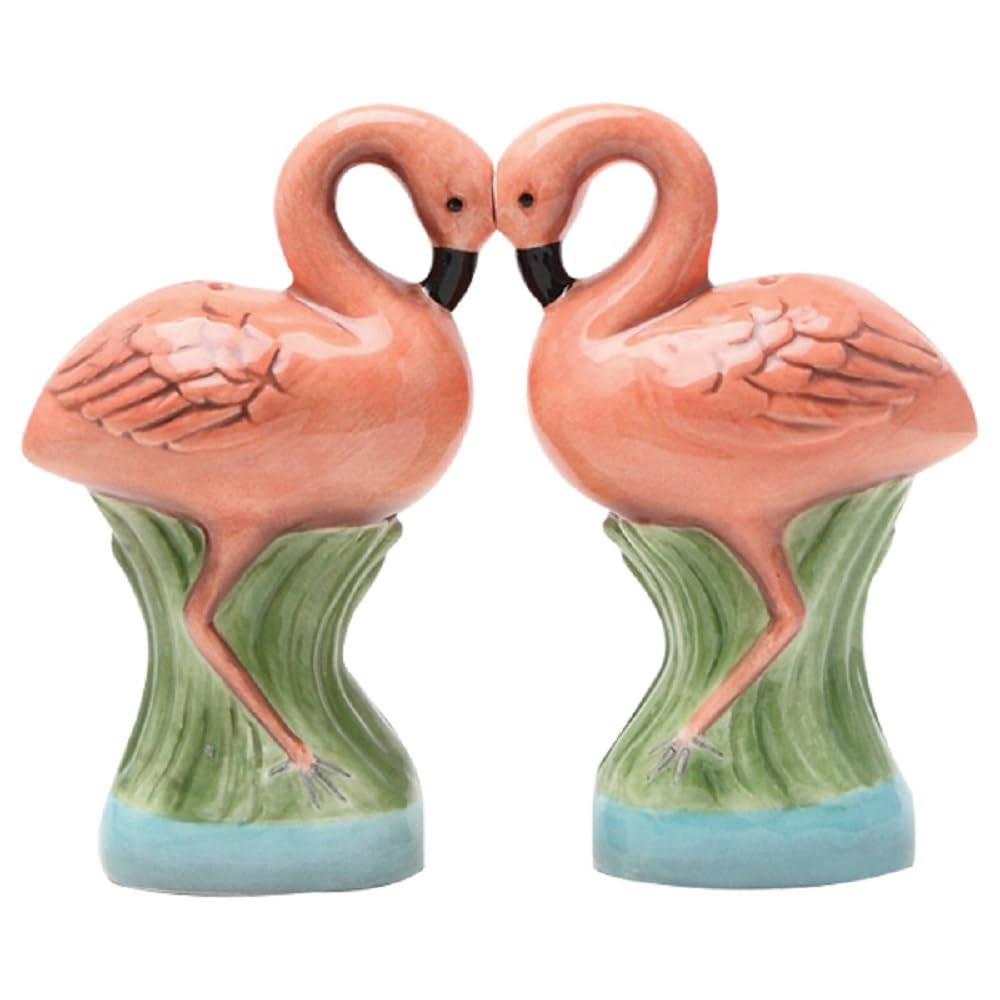 Salero y pimentero Juego – Flamencos De Nueva cocina de cerámica regalos 8359