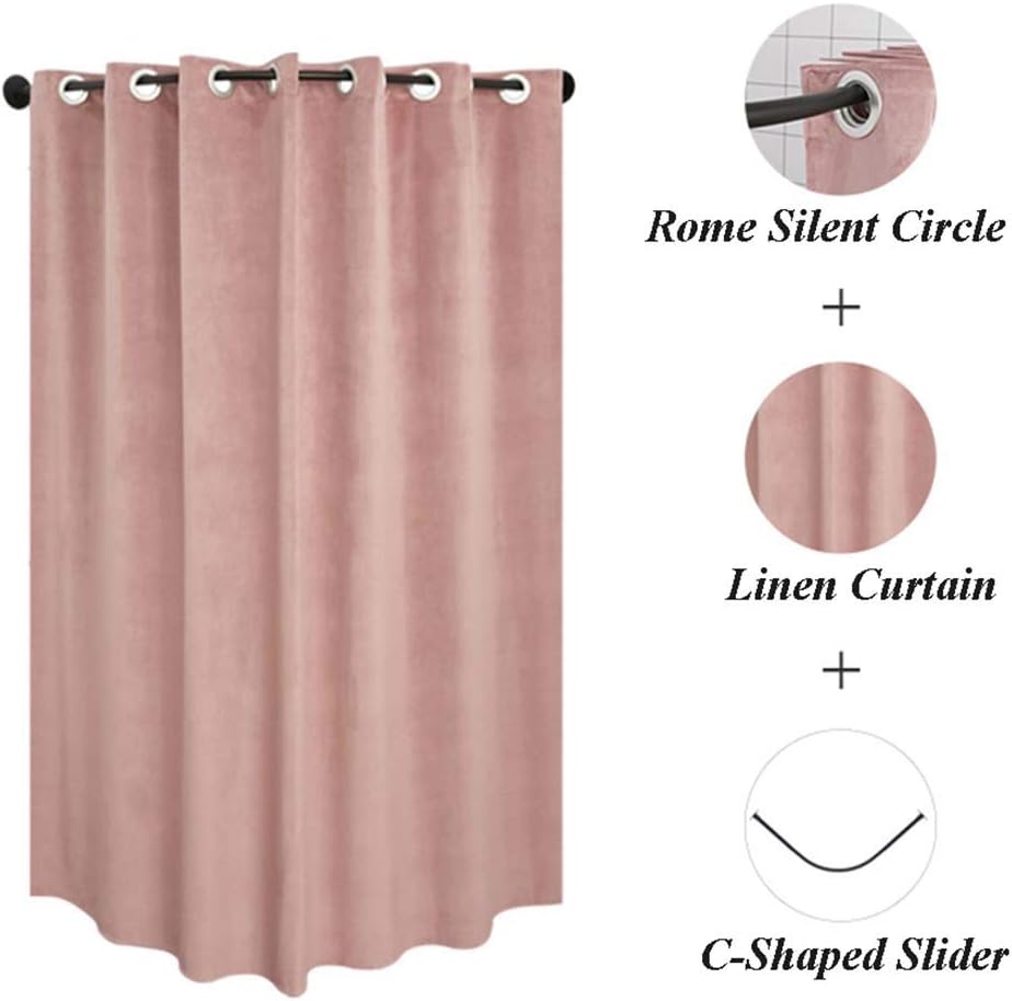 ⭐️特大SALE⭐️お洒落 フィッティングルーム 更衣室 簡単 カーテン