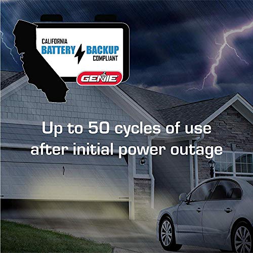 1.25-HP Ultra Quiet, Stealthdrive Belt Drive Garage Door Opener with Battery Back-Up