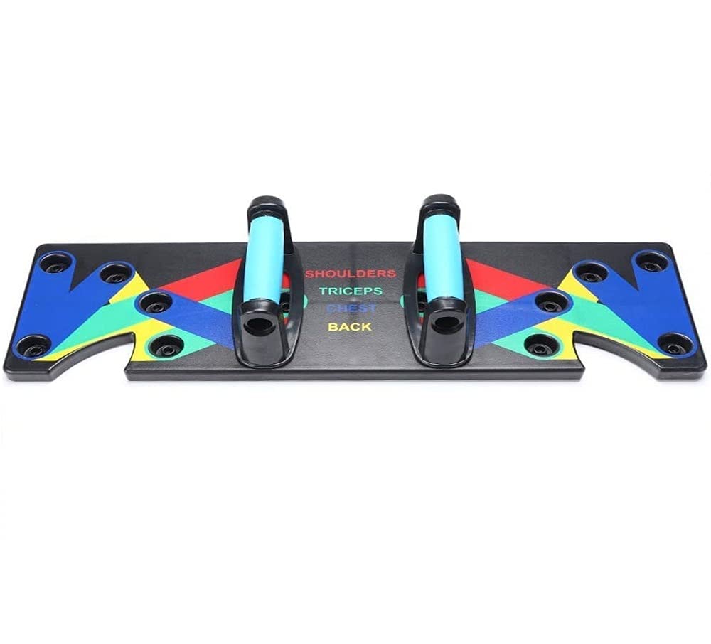 VAQUITA 9 in 1 Pushup Board Training System Color-Coded Push-up Bracket Board for Fitness Training Push-up Bracket Board for Men and Women Exercise, Muscle & Strength Training Tools (B08D7LBTFQ) Amazon Price History, Amazon Price Tracker