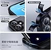 【米軍MIL規格・指紋防止】CASEKOO iPhone 16 用 ケース 耐衝撃 滑り止め 指紋防止 米軍MIL規格 マット仕上げ ストラップホール付き 黄変防止 耐久性 カバー ワイヤレス充電対応 アイフォン 16 用 6.1 インチ ケース(マットブラック) #3