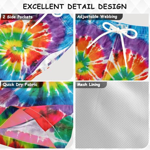 Boys Swim Trunks Tie Dye Color Toddler Swim Shorts Little Boys Bathing Suit Swimsuit Toddler Boy Swimwear 2T 202c16723