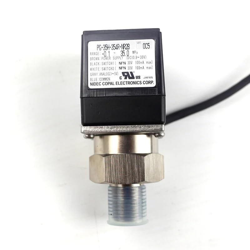 NURII Digital Display Pressure Switch Sensor, PG-35H-354R-NR2B, Pressure Gauge, PG-35H-354R-NR2B
