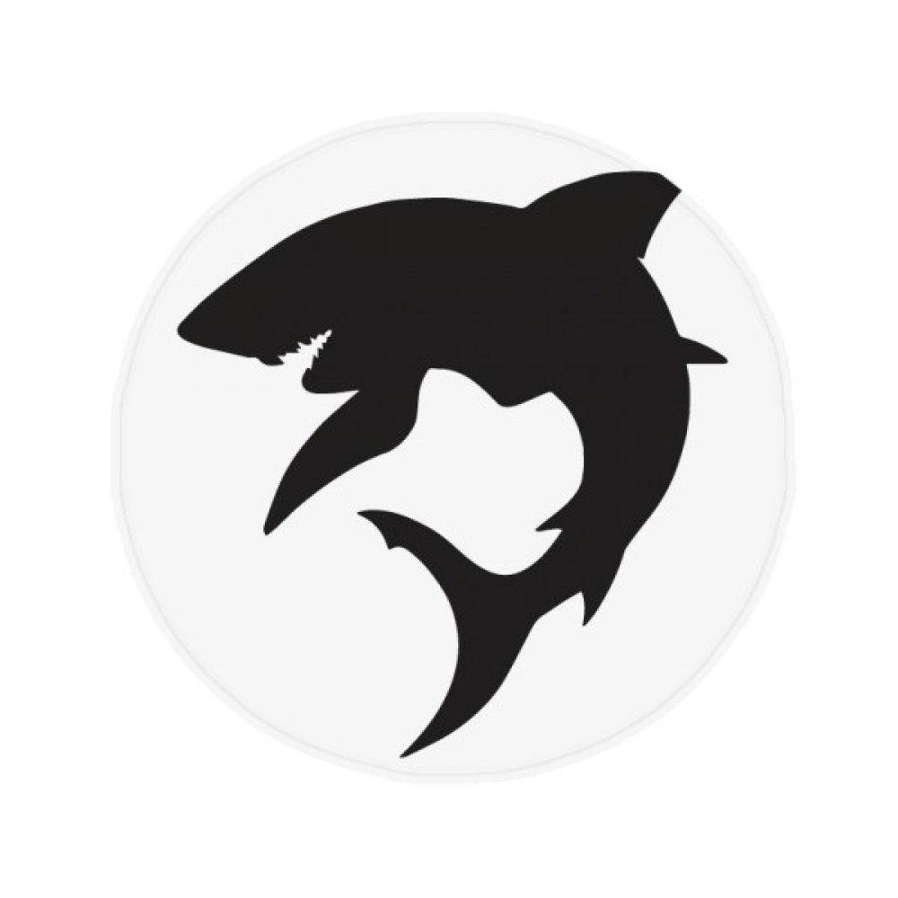 Tapis de sol requin bleu ocean pour sécuriser la salle de bain