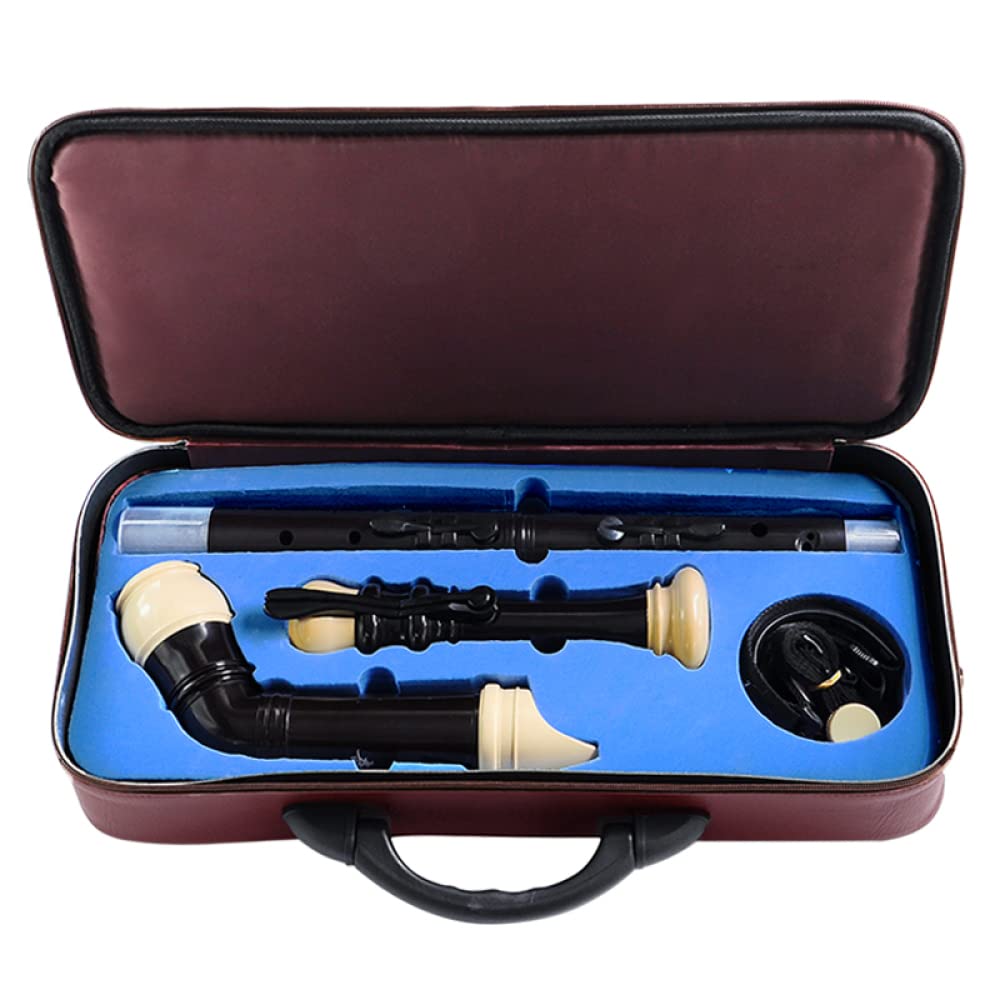 Flauto, Flauto for Principianti, Strumento Musicale, Flauto Dolce Basso Professionale, Barocco, 8 Fori, Chiave F, Soprano