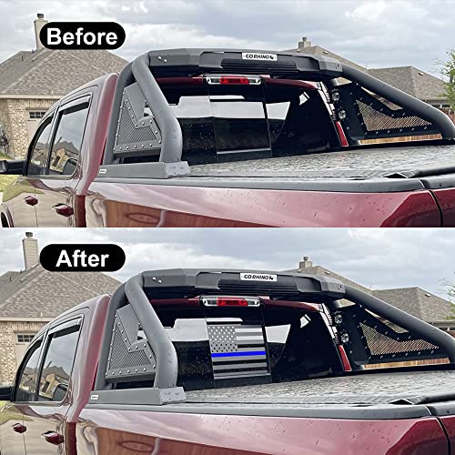 Image of Zhizhong Rear Middle Window Decals for Toyota Tacoma 2005-2023