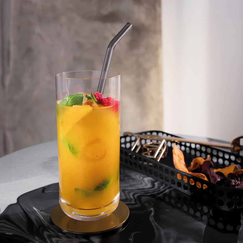 Villeroy & Boch La Divina Longdrinkbecher Set 4tlg., 440 ml, 4 Pezzi, Cristallo, Trasparente