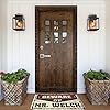Plain Door Mat for Crafts Beware of Mr. Welch Doormat Decor for Man Cave Beer Decor(65X90CM) #3