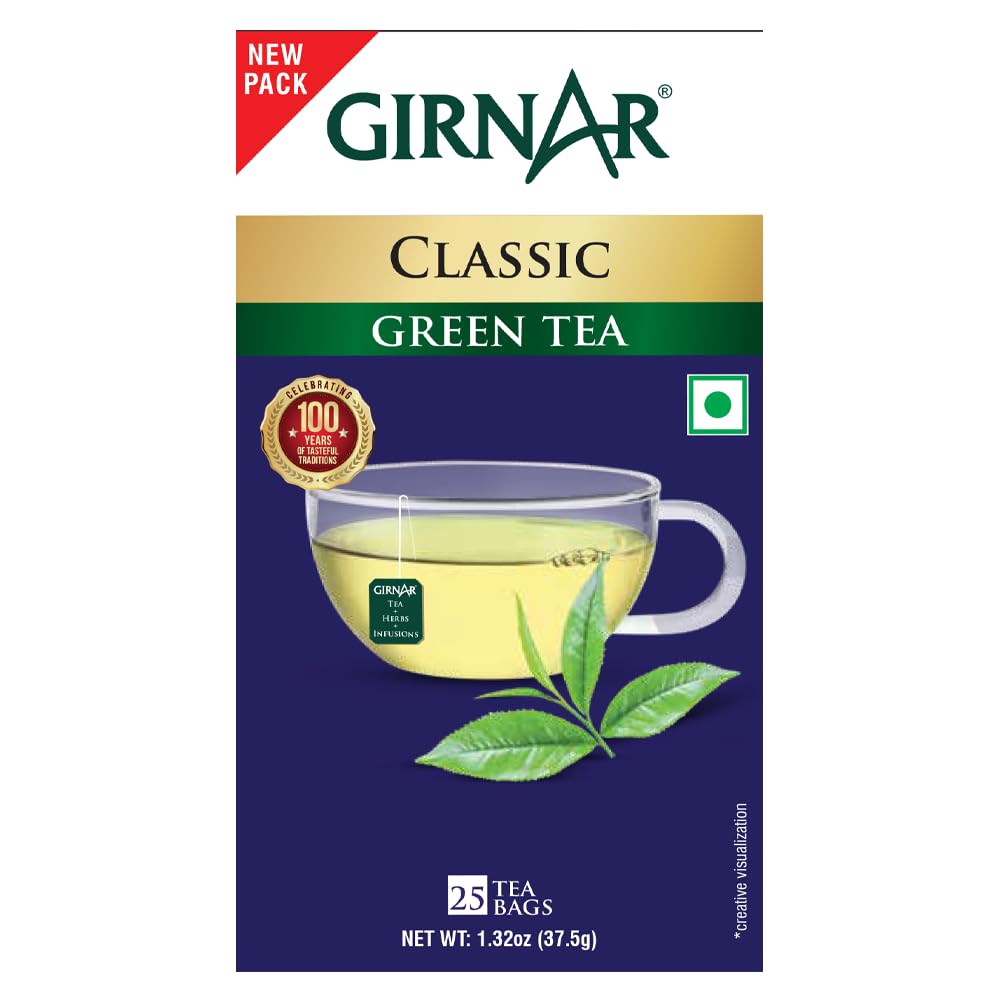 Girnar Green Tea (25 Tea Bags) - Image 5 thumbnail